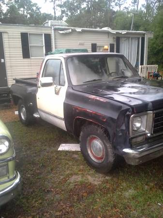 Illustration for article titled looked at a '75 C10 stepside today